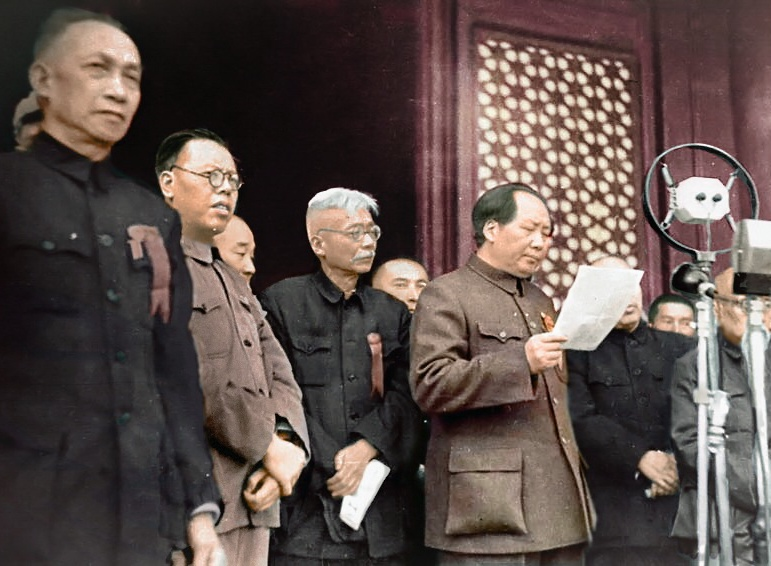 毛沢東の演説